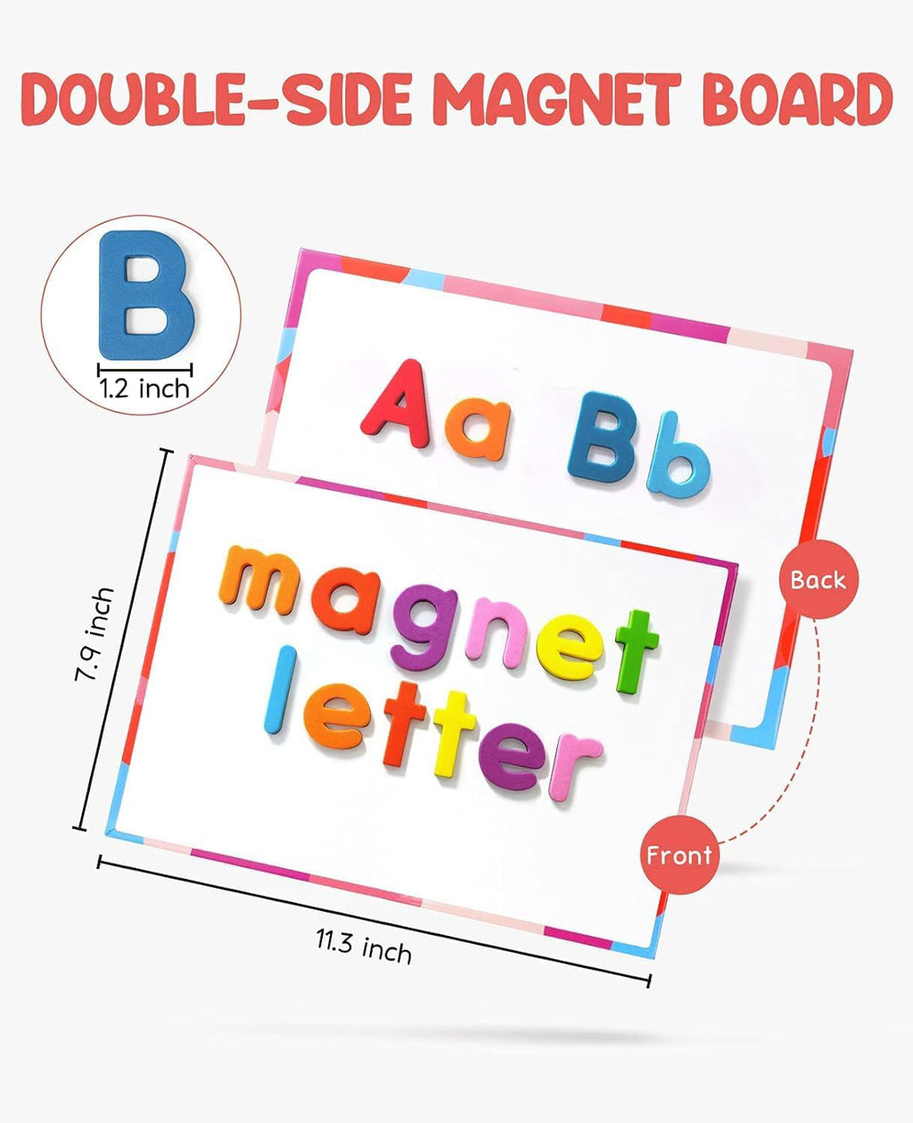 VoSinrly Classroom Magnetic Letters Kit